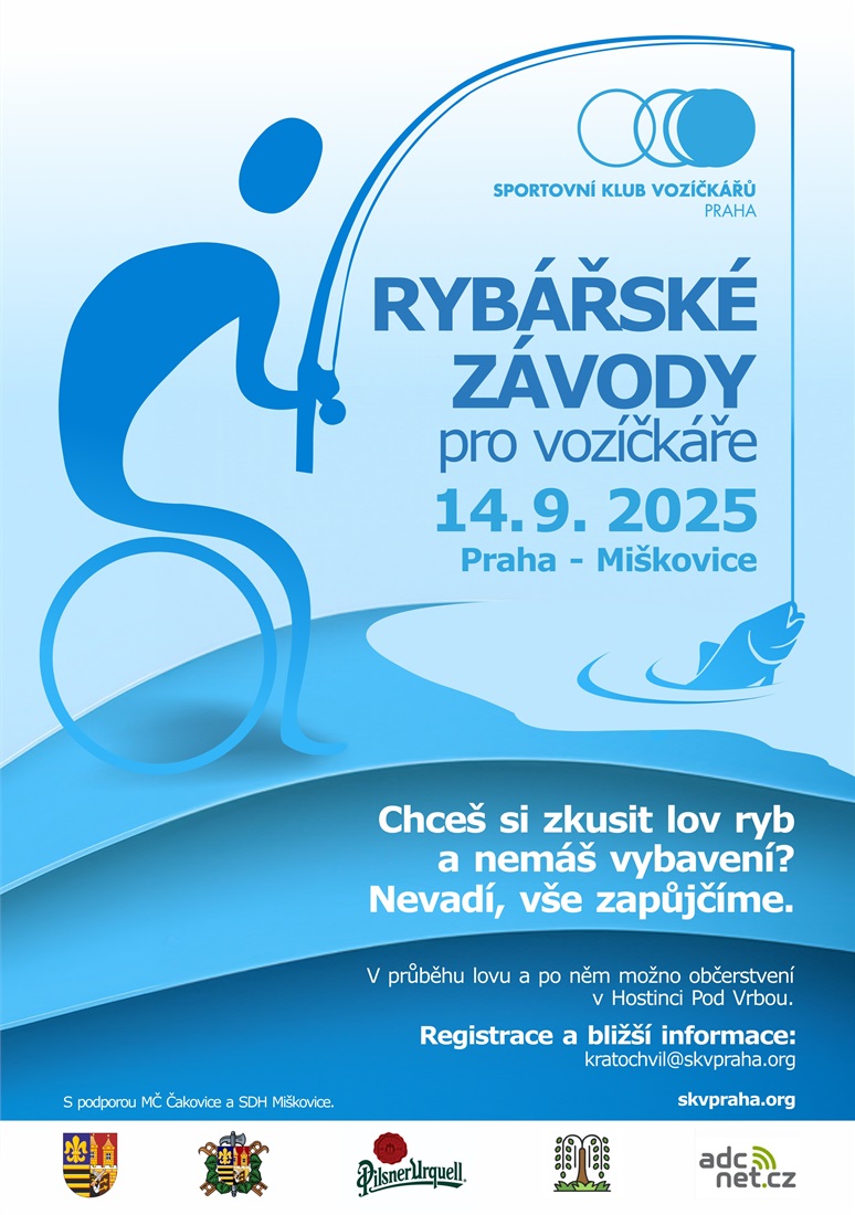 Rybářské závody pro vozíčkáře