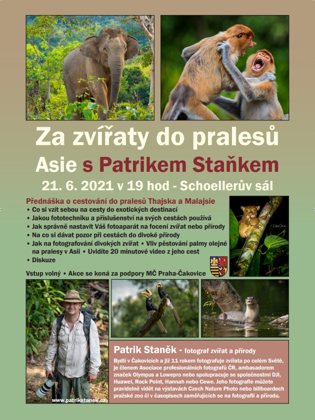 Za zvířaty do pralesů Asie s Petrem Staňkem