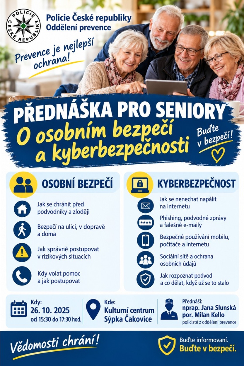 přednáška policie