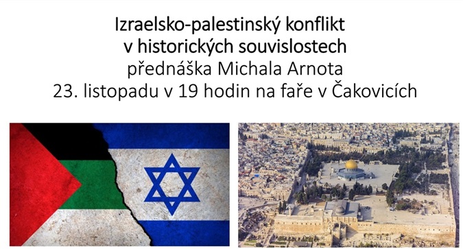 Přednáška Izrael-Palestina