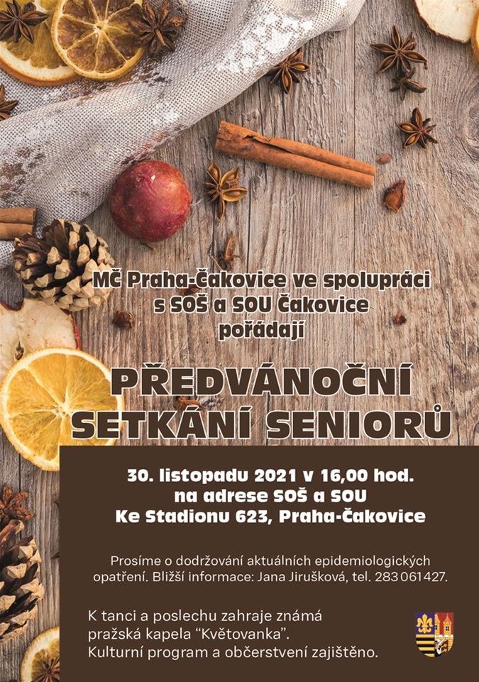 Předvánoční setkání seniorů