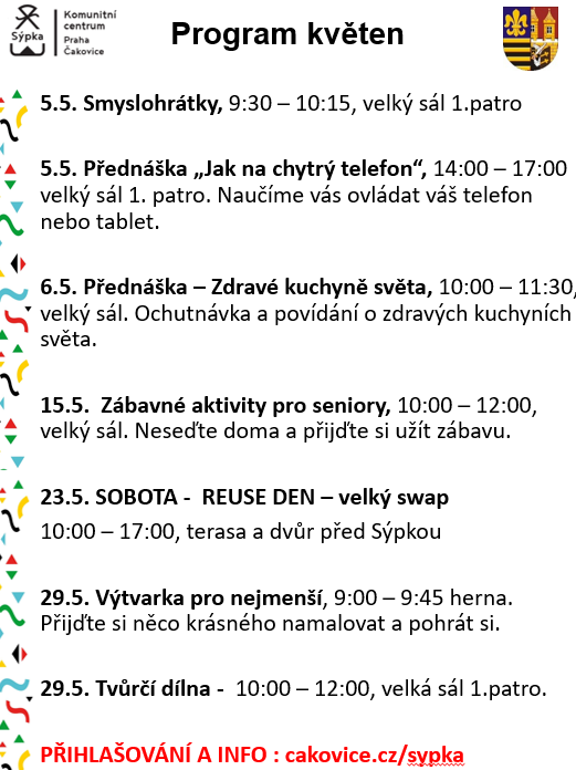 program květen