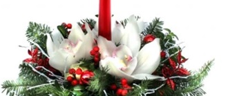 Tvůrčí dílna  - vánoční svícen z živých květů - 17.12. od 10:00 - OBSAZENO