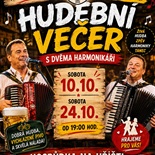 Hudební večer s dvěma harmonikáři